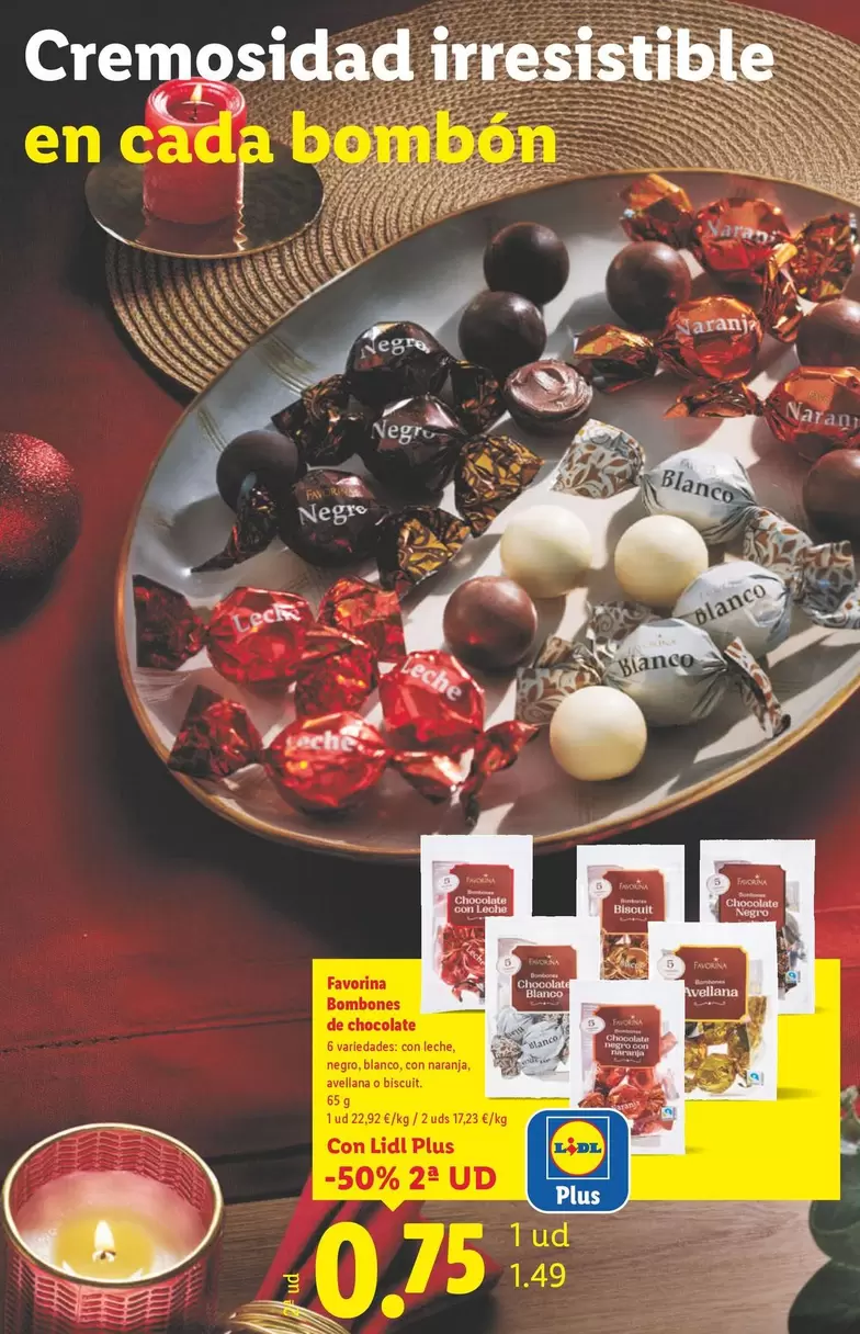 Favorina - Bombones De Chocolate