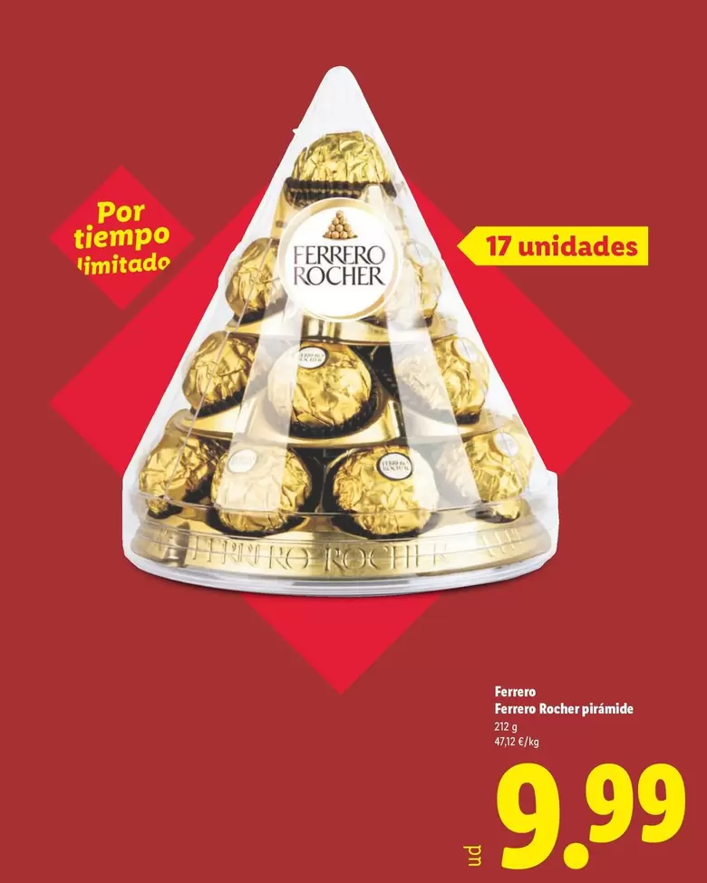 Ferrero Rocher - Pirámide