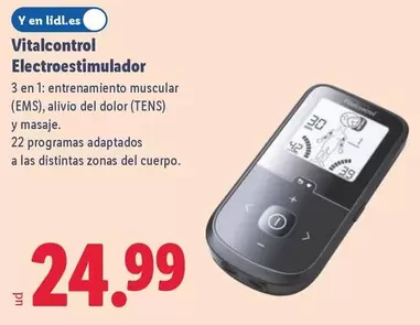 Vitalcontrol - Electroestimulador