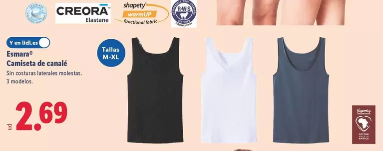 Esmara - Camiseta De Canalé