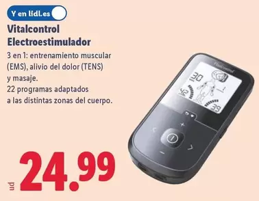Vitalcontrol - Electroestimulador