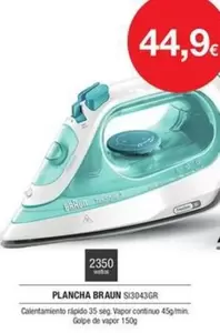 Braun - Plancha
