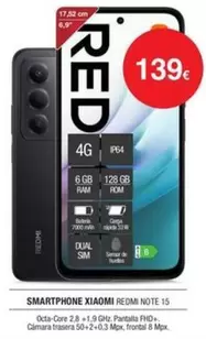 Xiaomi - Smartphone Redmi Note 15