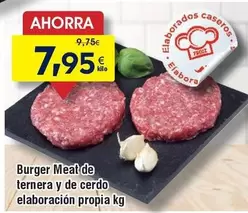 Froiz - Burger Meat De Ternera Y De Cerdo