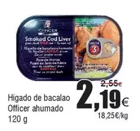 Higado De Bacalao Officer Ahumado