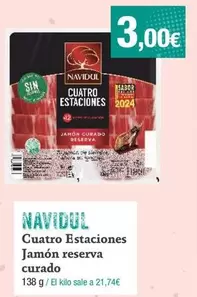 Navidul - Cuatro Estaciones Jamon Reserva Curado