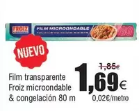Froiz - Film Transparente  Microondable & Congelación