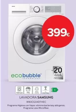 Samsung - Lavadora W80CG04Dthccc