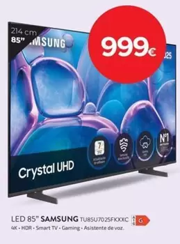 Samsung - Led 85 Tu85u7025fkxxc