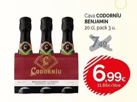 Codorniu - Cava Benjamin