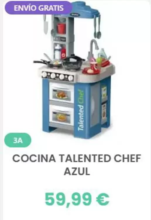 Cocina Talented Chef Azul