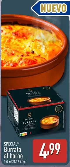 Special - Burrata Al Horno