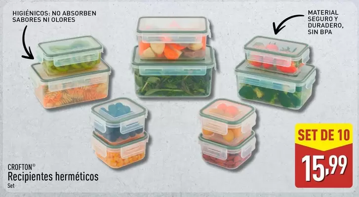 Crofton - Recipientes Herméticos