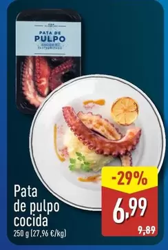 Pata De Pulpo Cocida