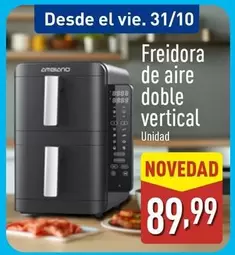 Ambiano - Freidora De Aire Doble Vertical