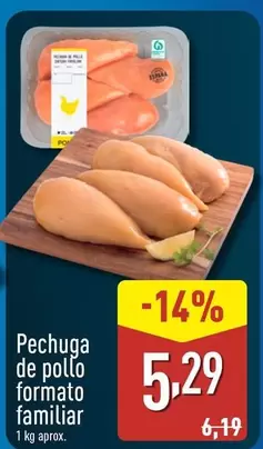 Pechuga De Pollo Formato Familiar