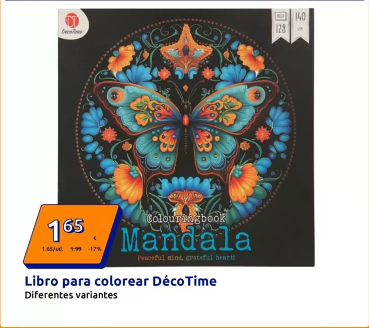 Deco Time - Libro Para Colorear