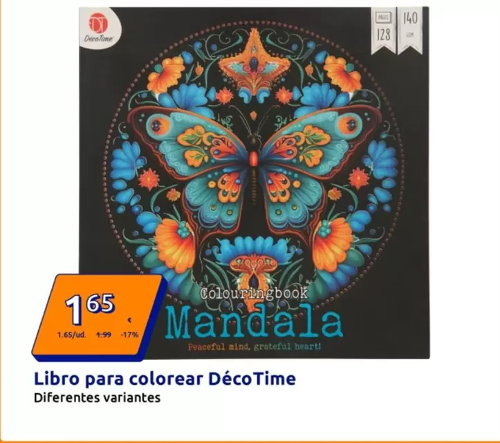 Deco Time - Libro Para Colorear