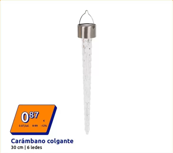 Carámbano Colgante