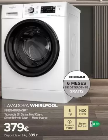 Whirlpool - Lavadora Ffb649sbv51st