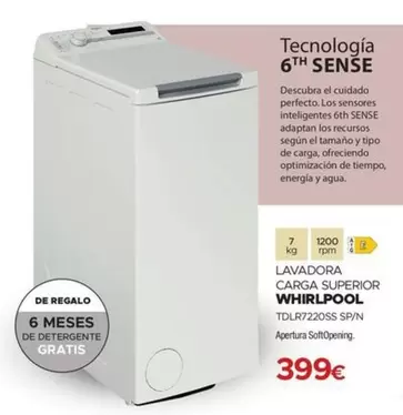 Whirlpool - Tecnología 6 Th Sense