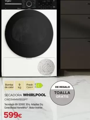 Whirlpool - Secadora CWD4MYWPSPSPSST