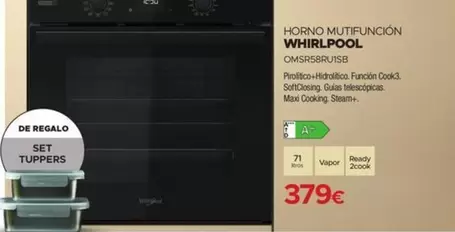 Whirlpool - Horno Multifunción