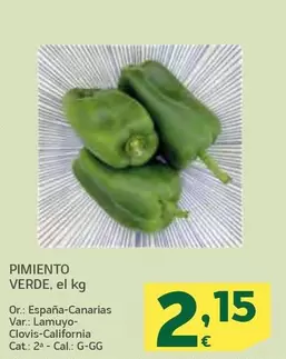 Pimiento Verde