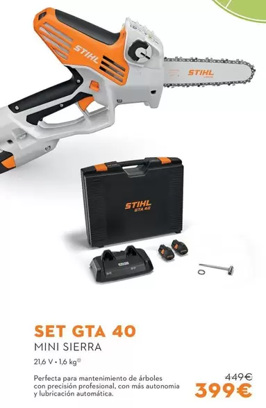 Stihl - Set GTA 40