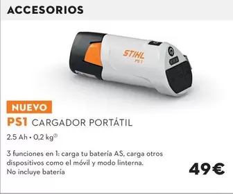 Stihl - PS 1 Cargador Portatil