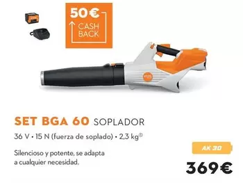 Stihl - Set Bga 60 Soplador