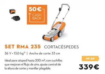 Stihl - Set RMA 235 Cortacespedes
