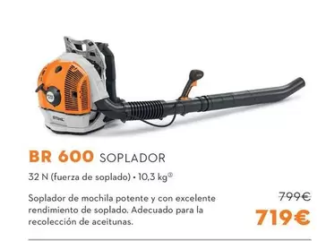 Stihl - BR 600 Soplador
