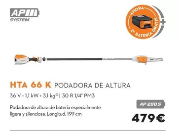 Stihl - HTA 66 K Podadora De Altura