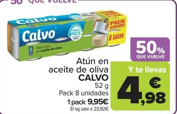 Calvo - Atun En Aceite De Oliva