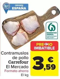 Carrefour - Contramuslos De Pollo El Mercado