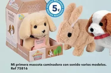 Mi Primera Mascota Caminadora Con Sonido