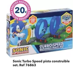 Redondo - Sonic Turbo Speed Pista Construible Set. Ref 76863