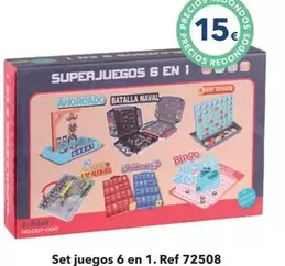 Set Juegos 6 En 1. Ref 72508