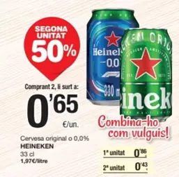 Heineken - Cervesa Original O 0,0%