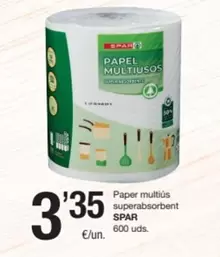 Spar - Paper Multius Superabsorbent