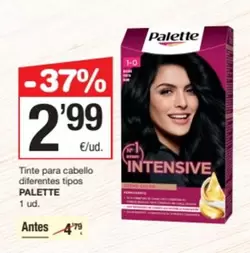 Palette - Tinte Para Cabello Diferentes Tipos