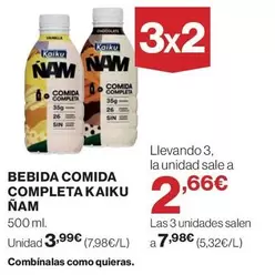 Kaiku - Bebida Comida Completa