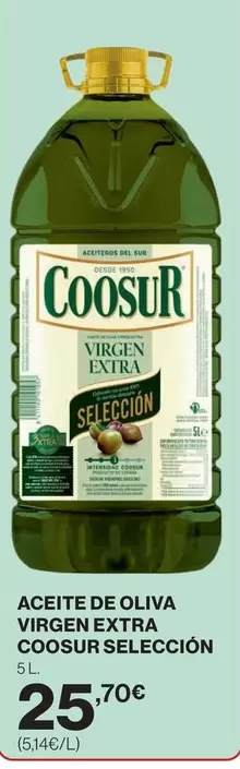 Coosur - Aceite De Oliva Virgen Extra Seleccion