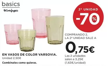 En Vasos De Color