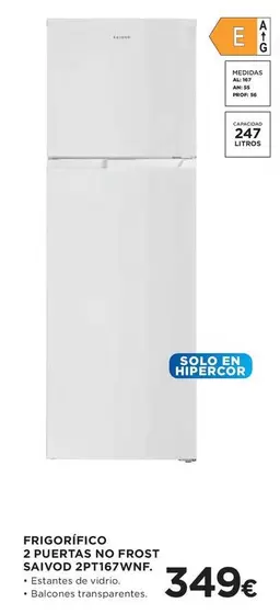 Saivod - Frigorifico 2 Puertas No Frost Ppl716wfwf