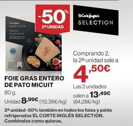 Foie Gras Entero De Pato