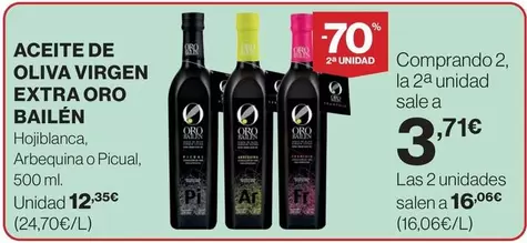 Oro - Aceite De Oliva Virgen Extra
