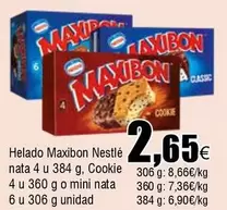 Nestlé - Helado Maxibon Nata