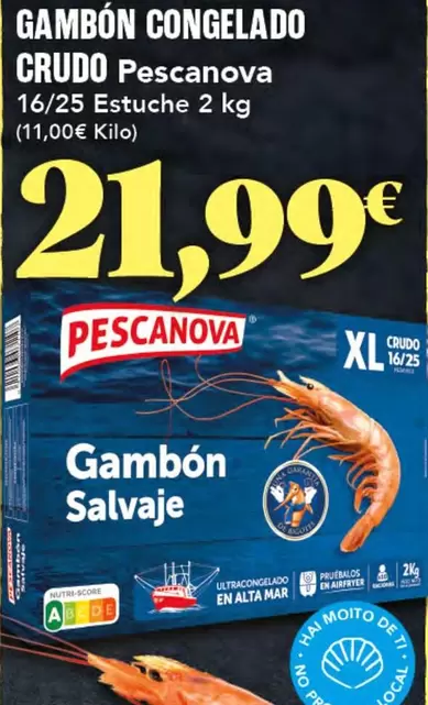 Pescanova - Gambon Congelado Crudo